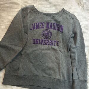 Jansport Gray JMU James Madison Sweatshirt